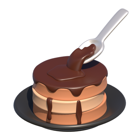 Panqueques  3D Icon