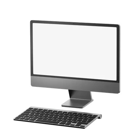 Pantalla de computadora  3D Icon