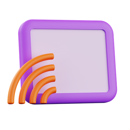 Pantalla inalámbrica  3D Icon