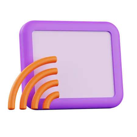 Pantalla inalámbrica  3D Icon