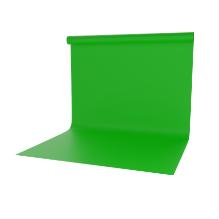 Pantalla verde  3D Icon