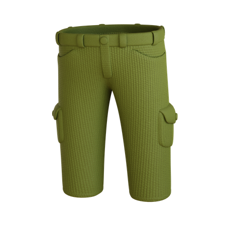 Pantalon cargo réaliste  3D Icon