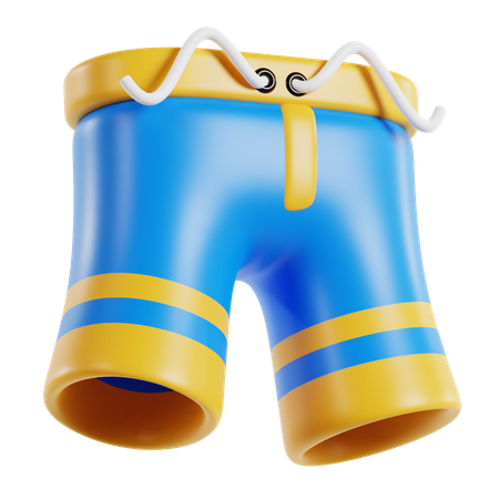 Pantalon corto  3D Icon