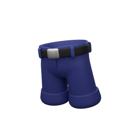 Pantalon corto  3D Icon