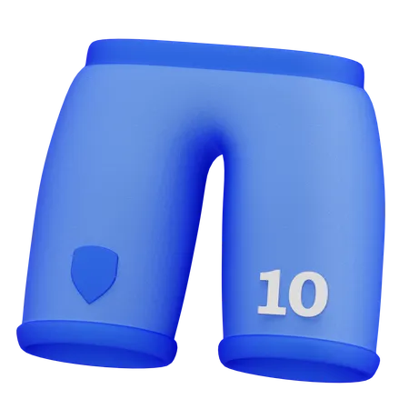 Pantalon de football  3D Icon