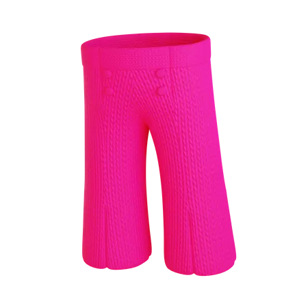 Pantalon de marin réaliste  3D Icon