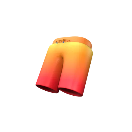 Pantalon de plage  3D Icon