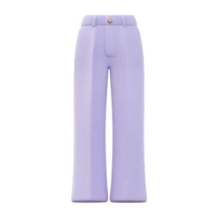 Pantalones de mujer  3D Icon