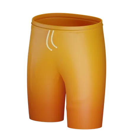 Objeto De Pantalones Cortos De Verano 3 D Con Fondo Transparente 3D Illustration