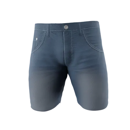 Pantalones cortos de mezclilla  3D Icon
