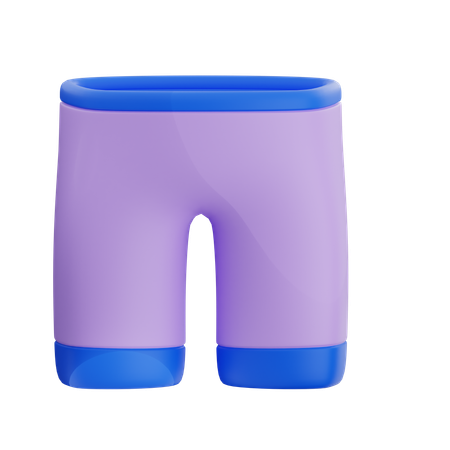 Pantalones cortos deportivos  3D Icon