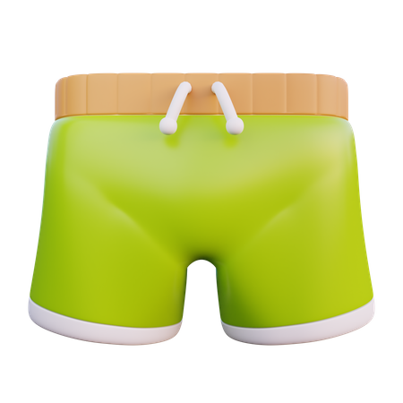 Pantalones de playa  3D Icon