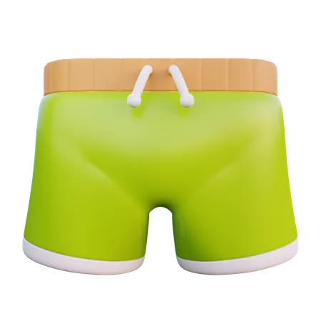 Pantalones de playa  3D Icon