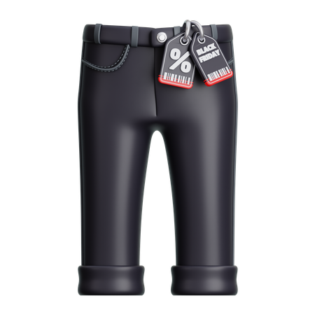 Pantalones de hombre en oferta  3D Icon