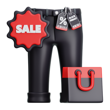 Venta de pantalon hombre  3D Icon