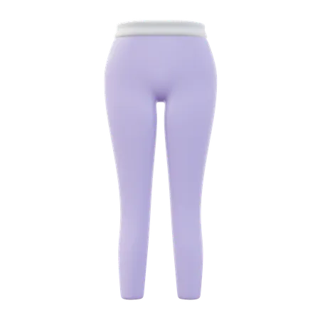 Pantalones de yoga de las mujeres  3D Icon