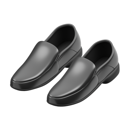 Pantofel Shoes 3D Illustration