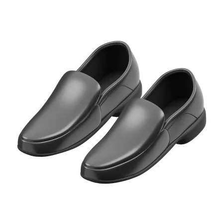 Pantofel Shoes 3D Illustration