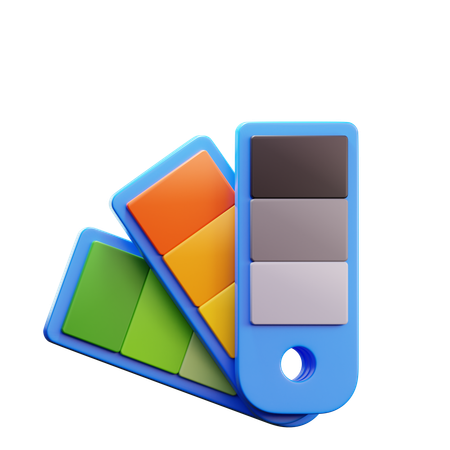 Pantone Color  3D Icon