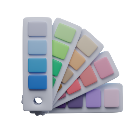 Diseño pantone  3D Icon