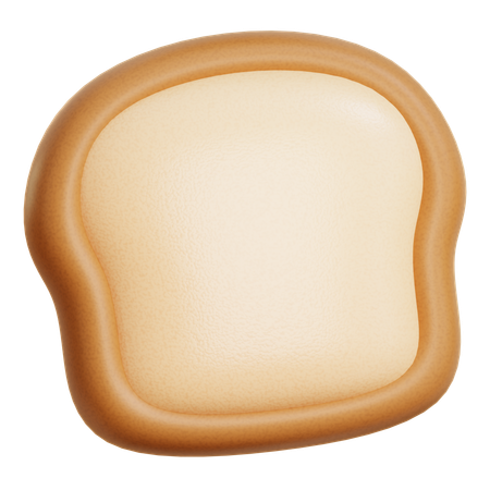 Pão  3D Icon