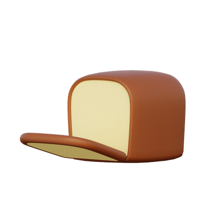 Pão  3D Illustration