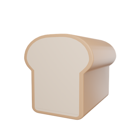 Pão  3D Illustration