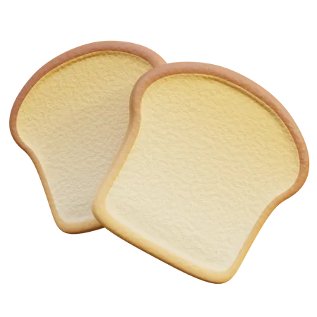 Pão  3D Icon