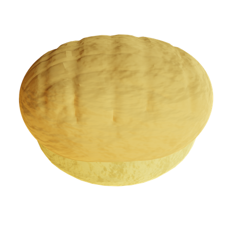 Pão de abacaxi  3D Icon