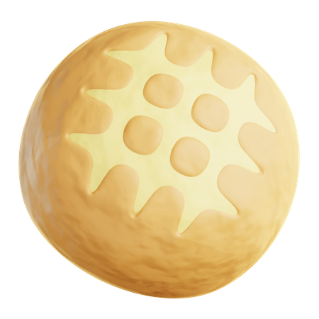 Pão boule  3D Icon