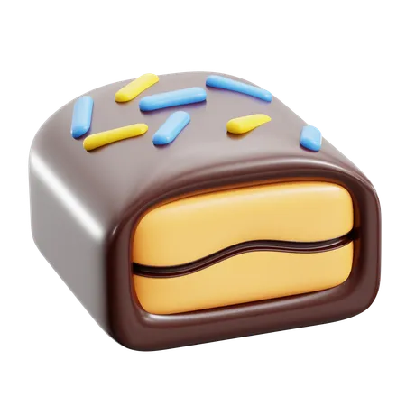 Pão de chocolate  3D Icon