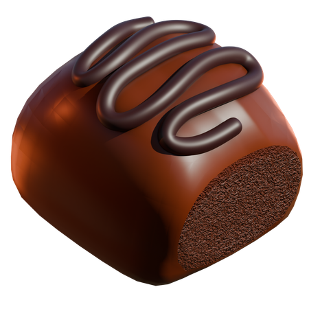 Pão de chocolate  3D Icon