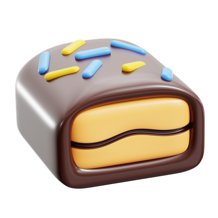 Pão de chocolate  3D Icon