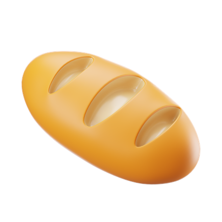 Pão de forma  3D Icon