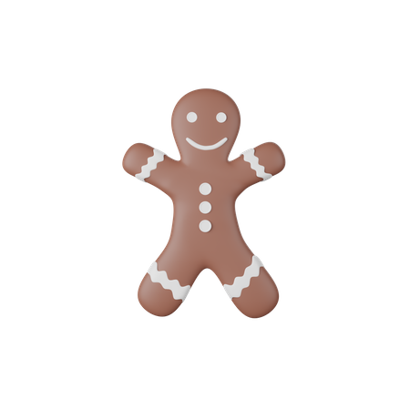 Pão de gengibre  3D Icon