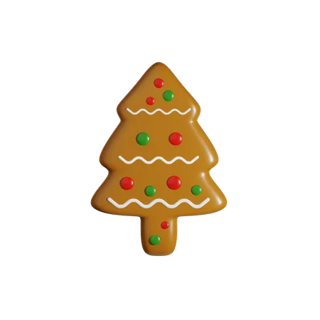 Pão de gengibre de natal  3D Icon