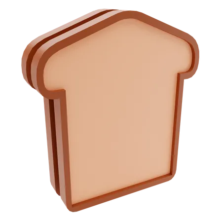 Pão de trigo  3D Illustration