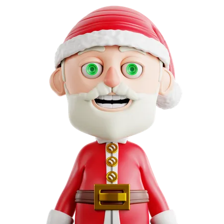 Santa Claus  3D Icon