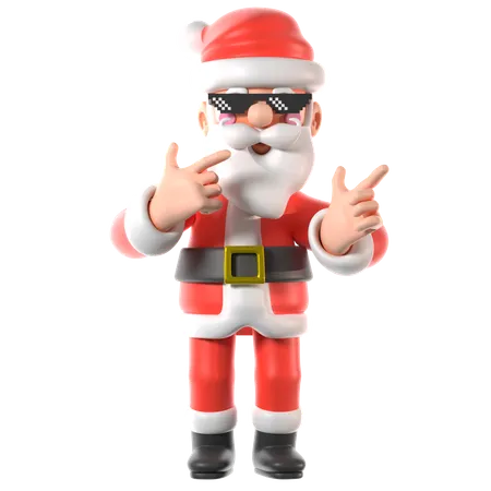 Santa Claus  3D Illustration