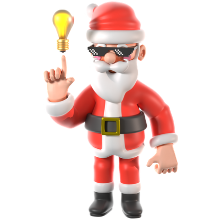 Santa Claus  3D Illustration