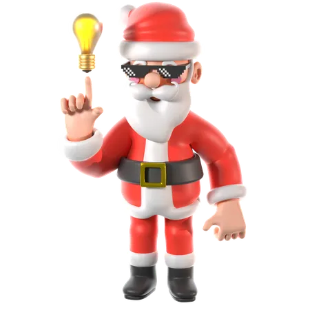 Santa Claus  3D Illustration