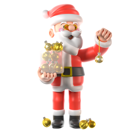 Santa Claus  3D Illustration