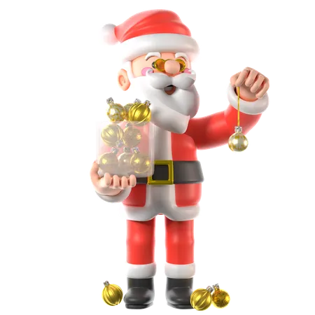 Santa Claus  3D Illustration