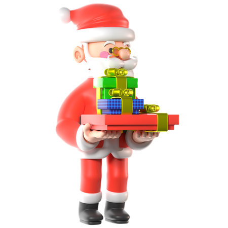 Santa Claus  3D Illustration