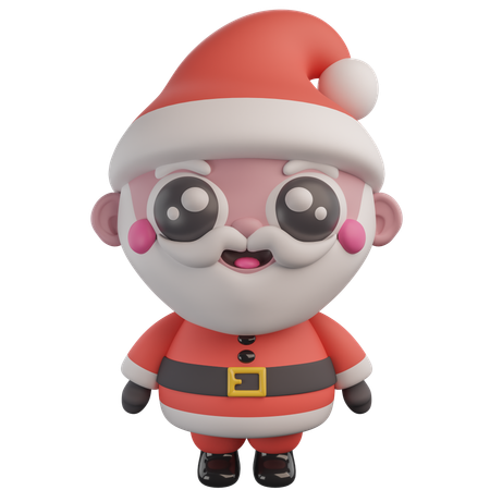 Santa Claus  3D Icon