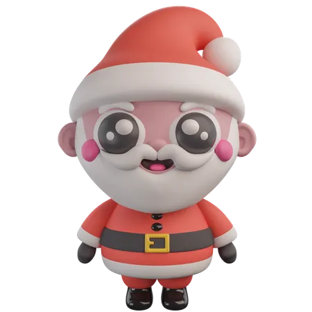 Santa Claus  3D Icon