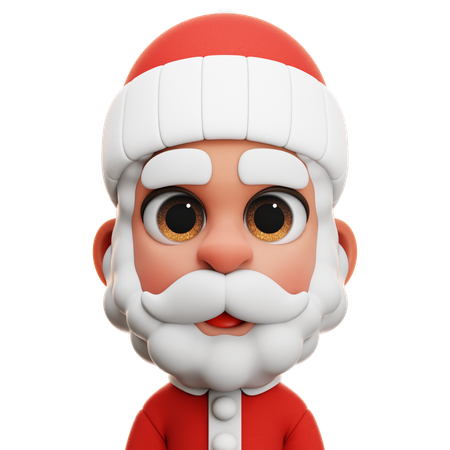 Santa Claus  3D Icon