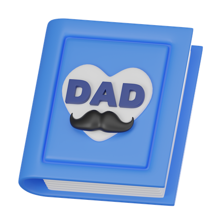 Livre de papa  3D Icon