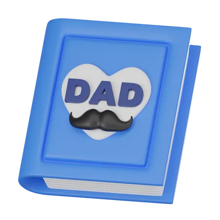 Livre de papa  3D Icon