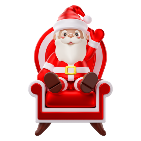 Papai Noel  3D Icon